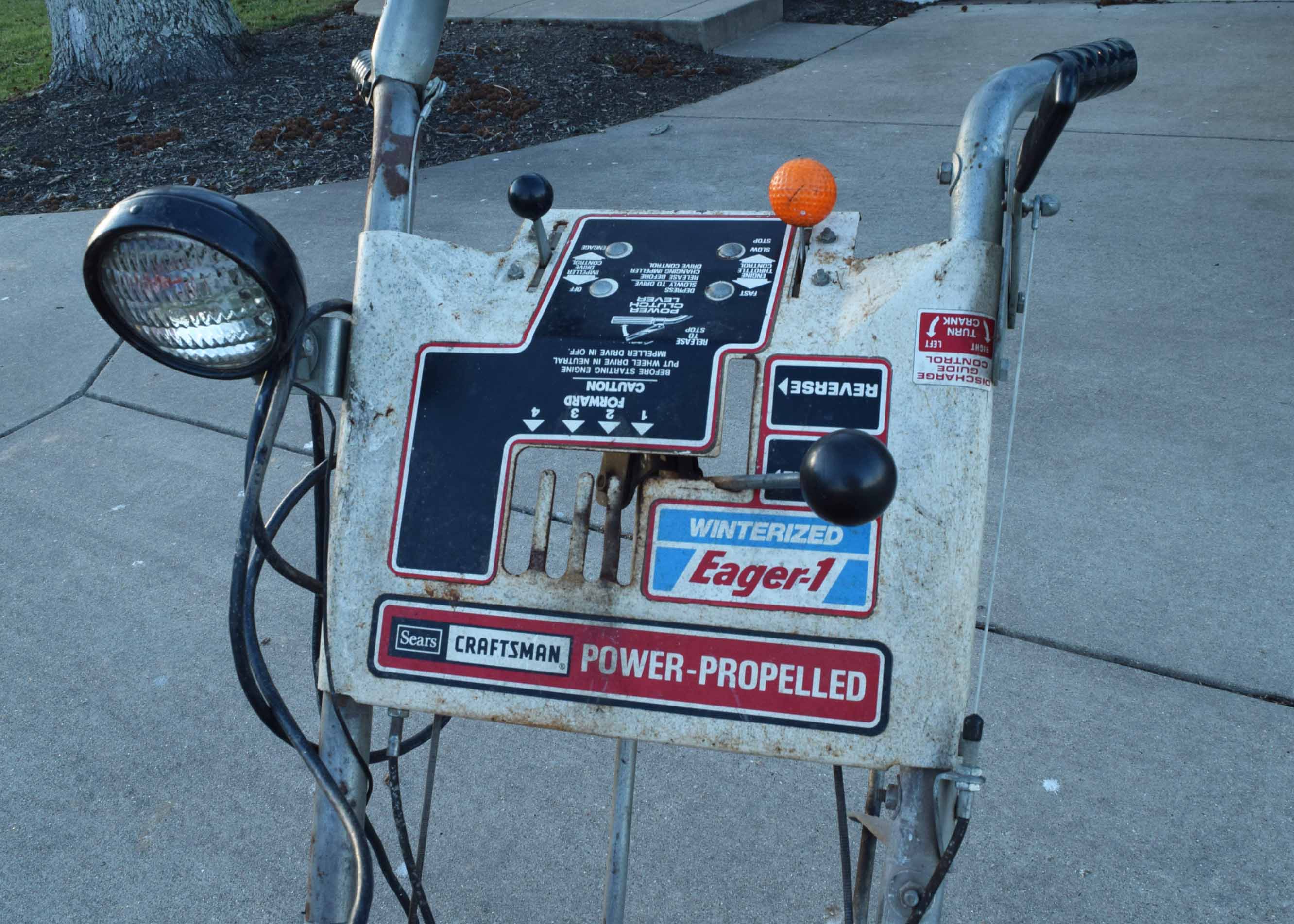 Craftsman Eager-1 Snow Blower