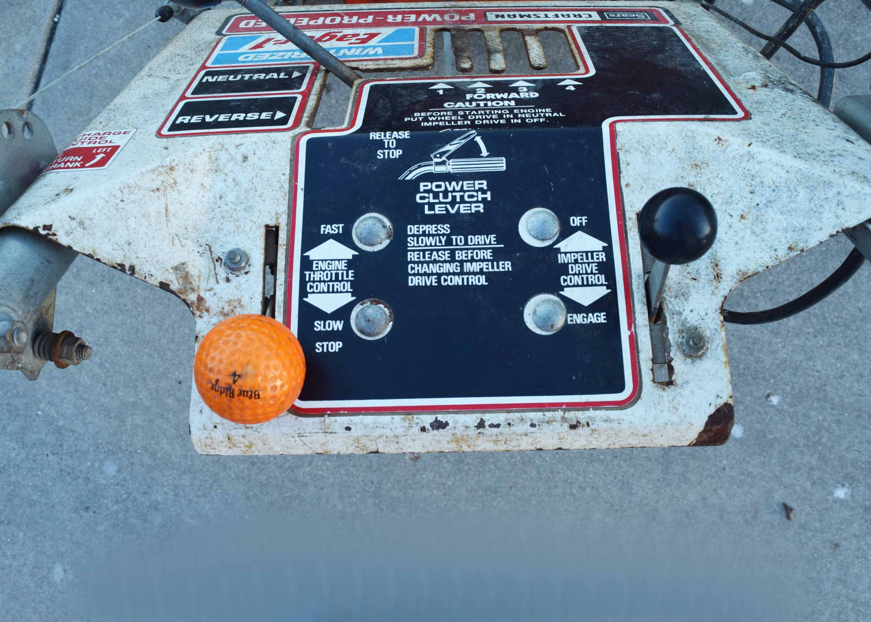 Craftsman Eager-1 Snow Blower