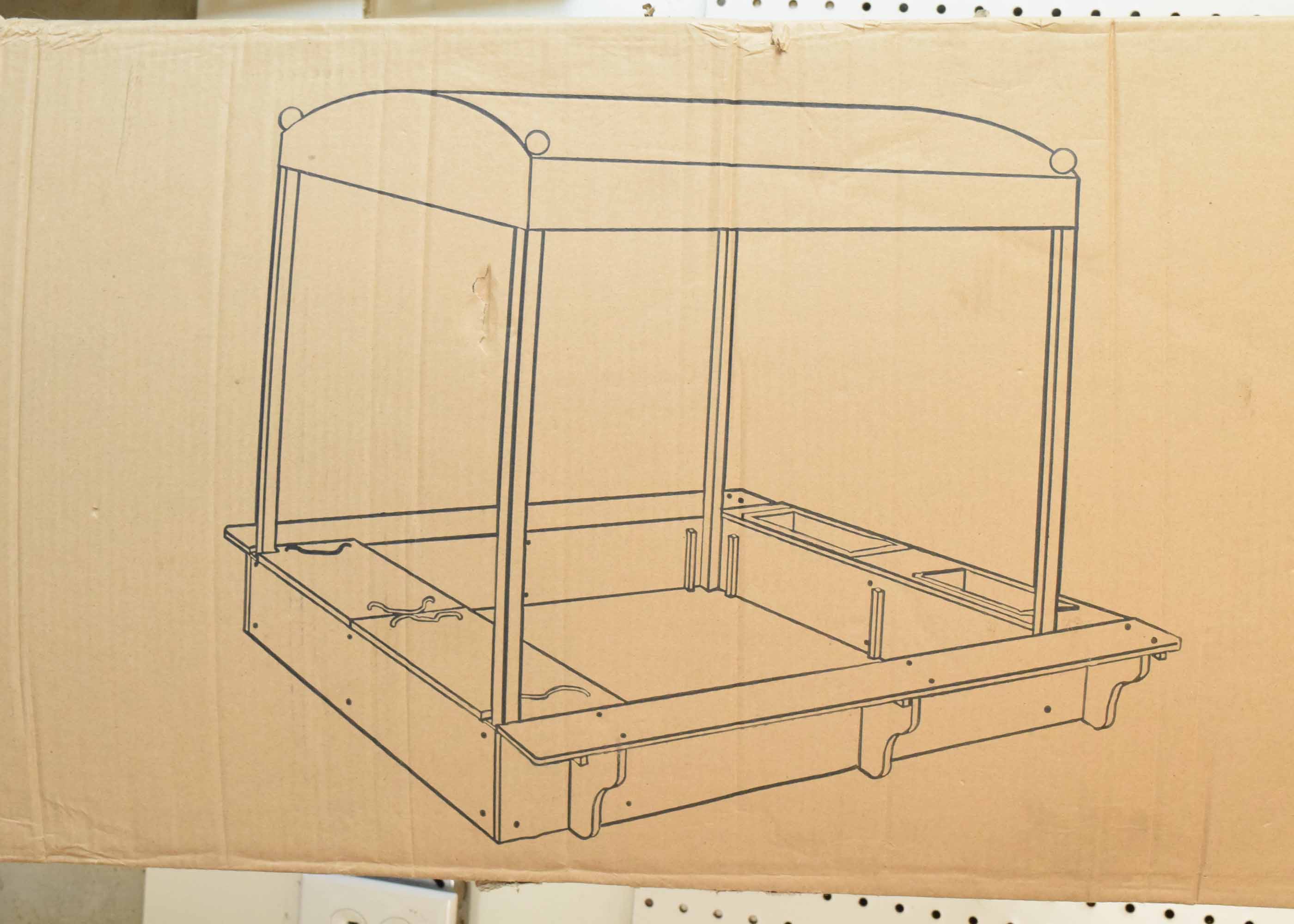 KidKraft Outdoor Sandbox with Canopy