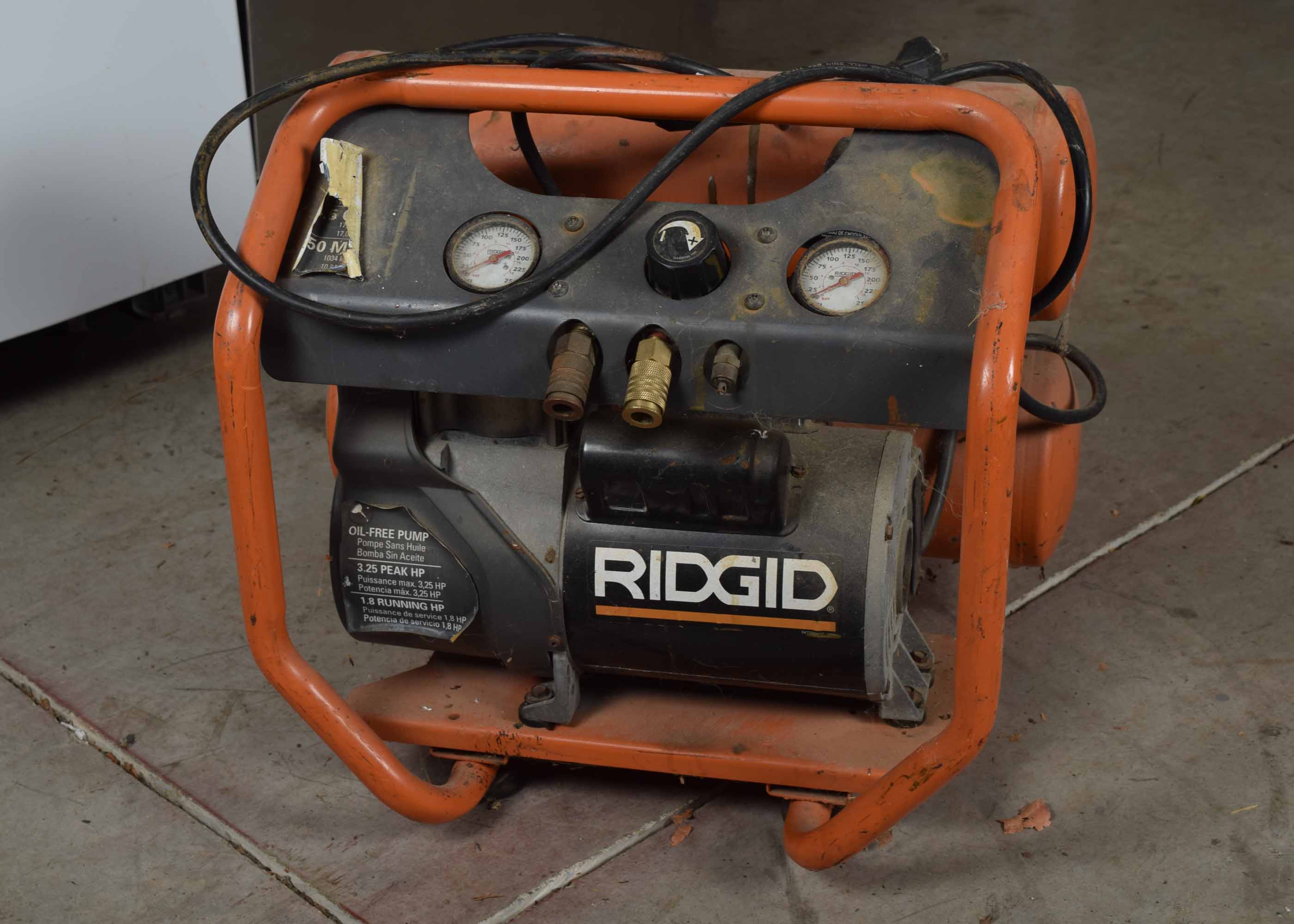 RIDGID Oil Free Pump Air Compressor OF45150A