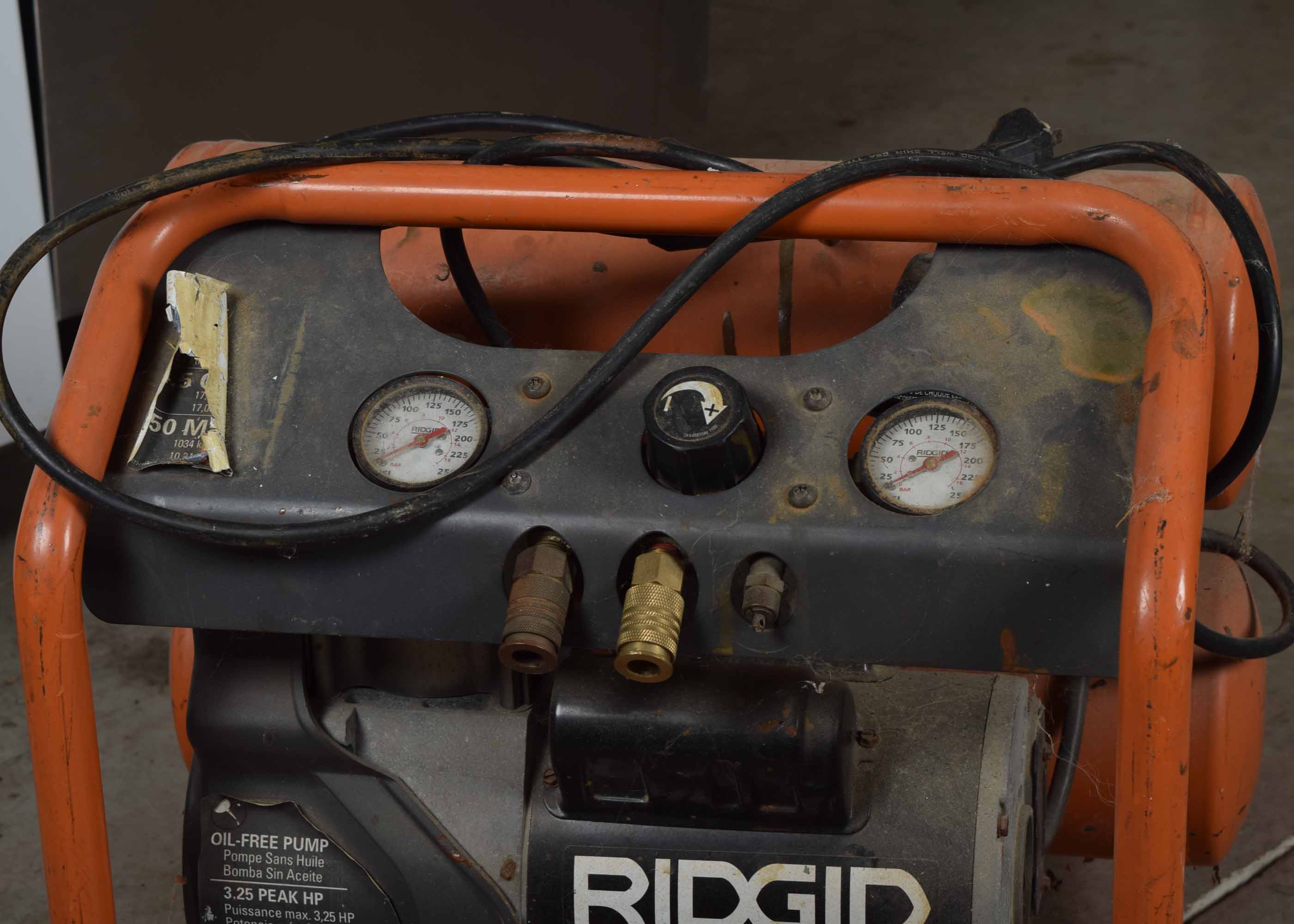 RIDGID Oil Free Pump Air Compressor OF45150A