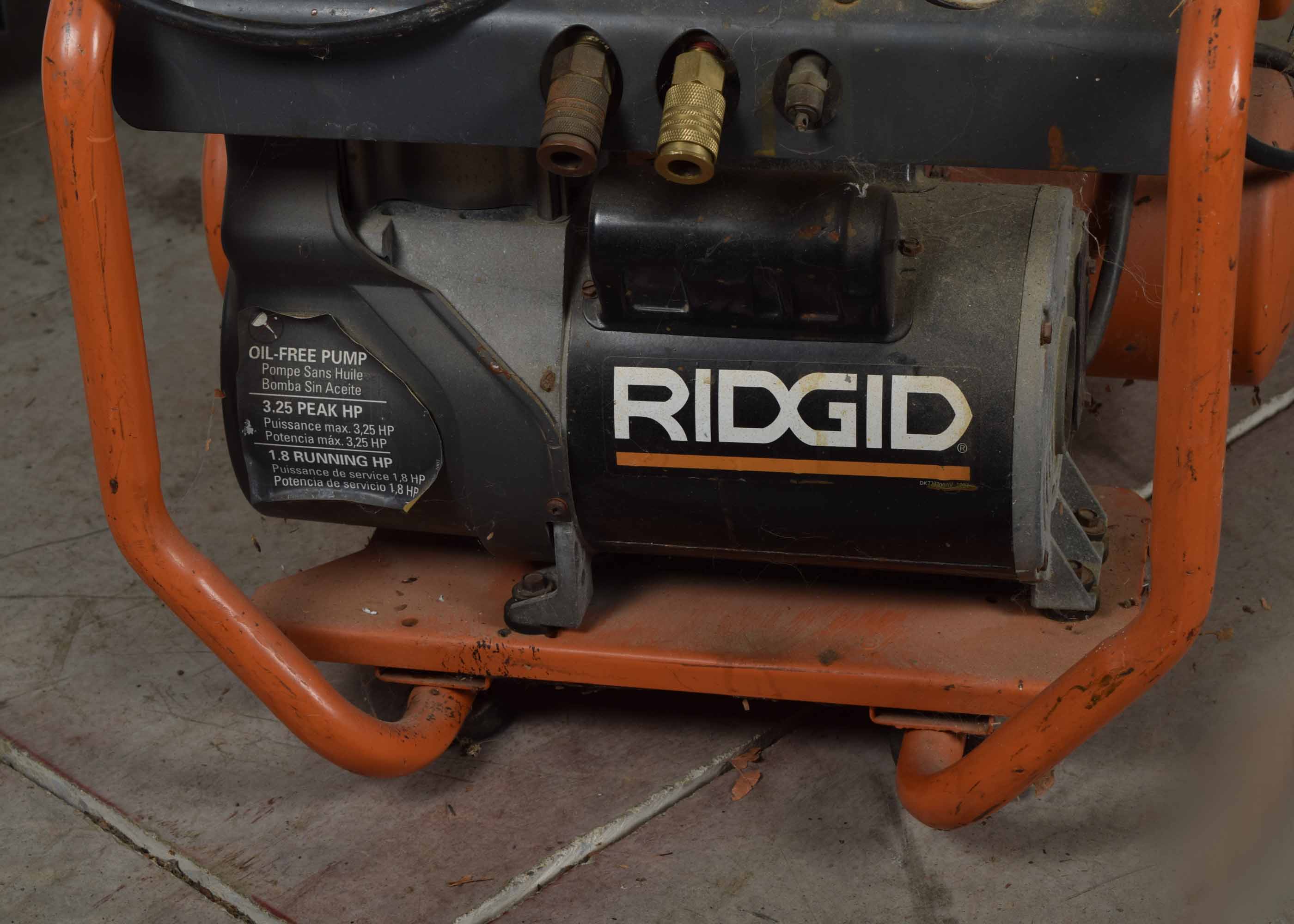 RIDGID Oil Free Pump Air Compressor OF45150A