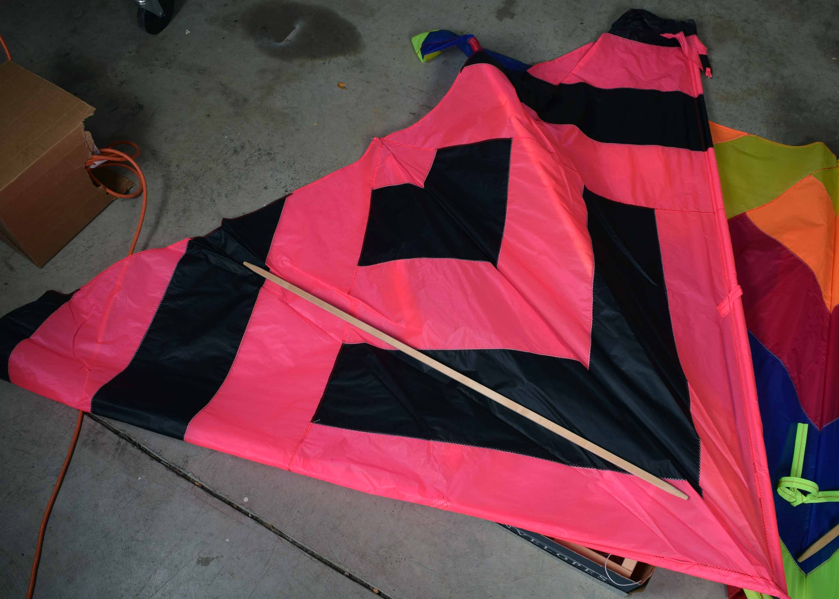 Pair of Sun Oak Delta Kites