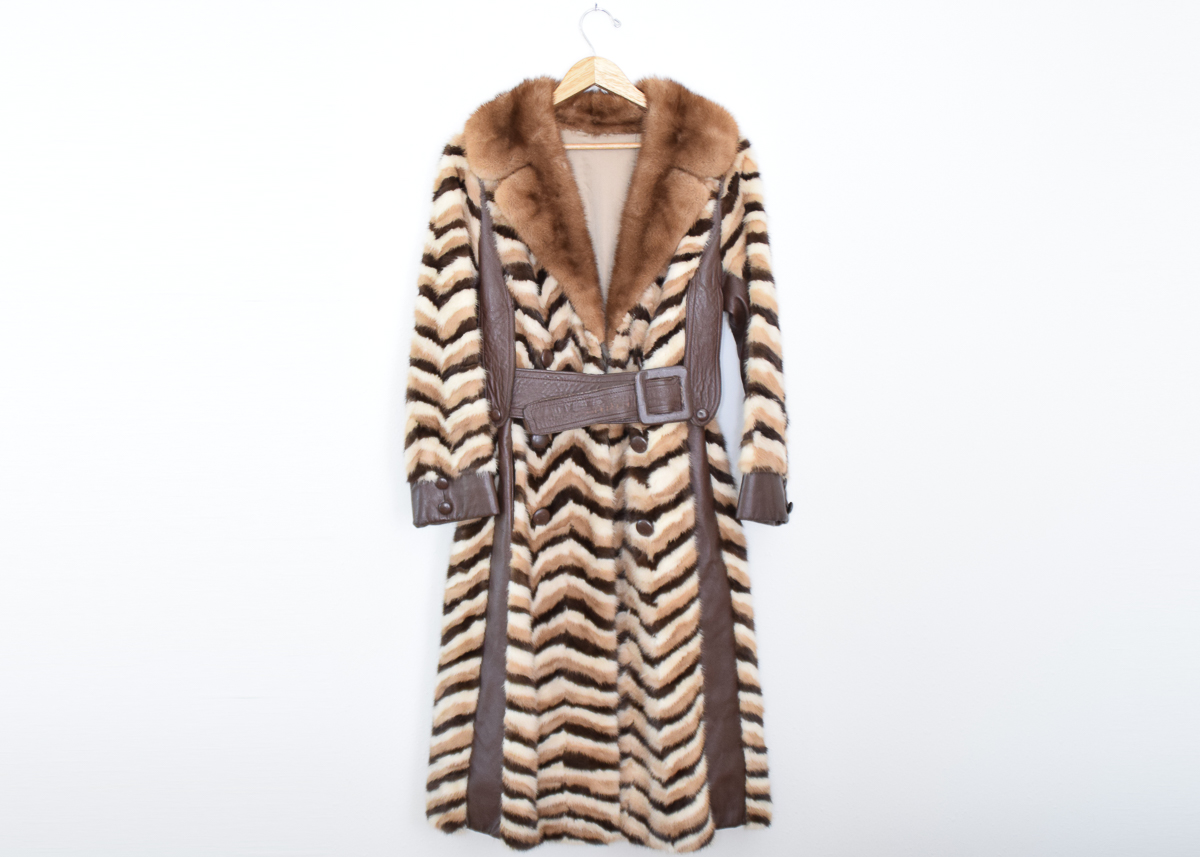 Vintage Donald Brooks Fur Coat