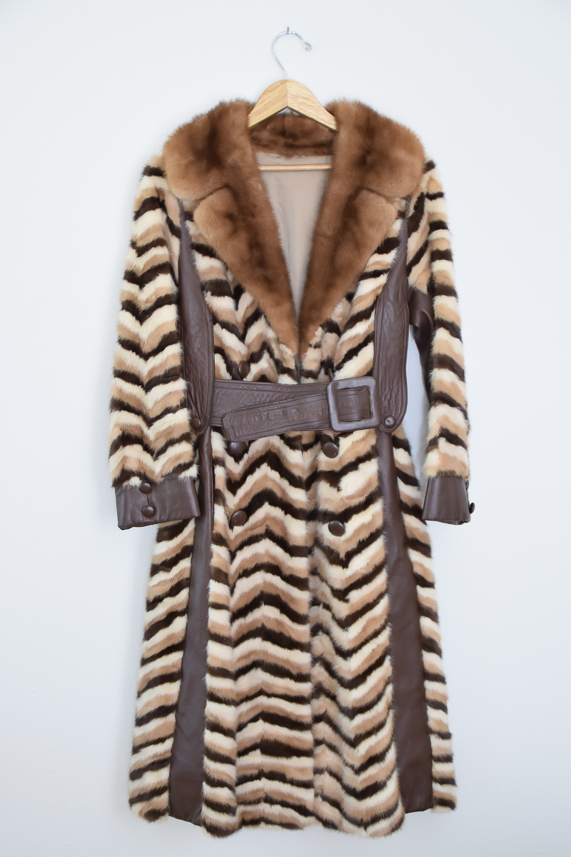 Vintage Donald Brooks Fur Coat