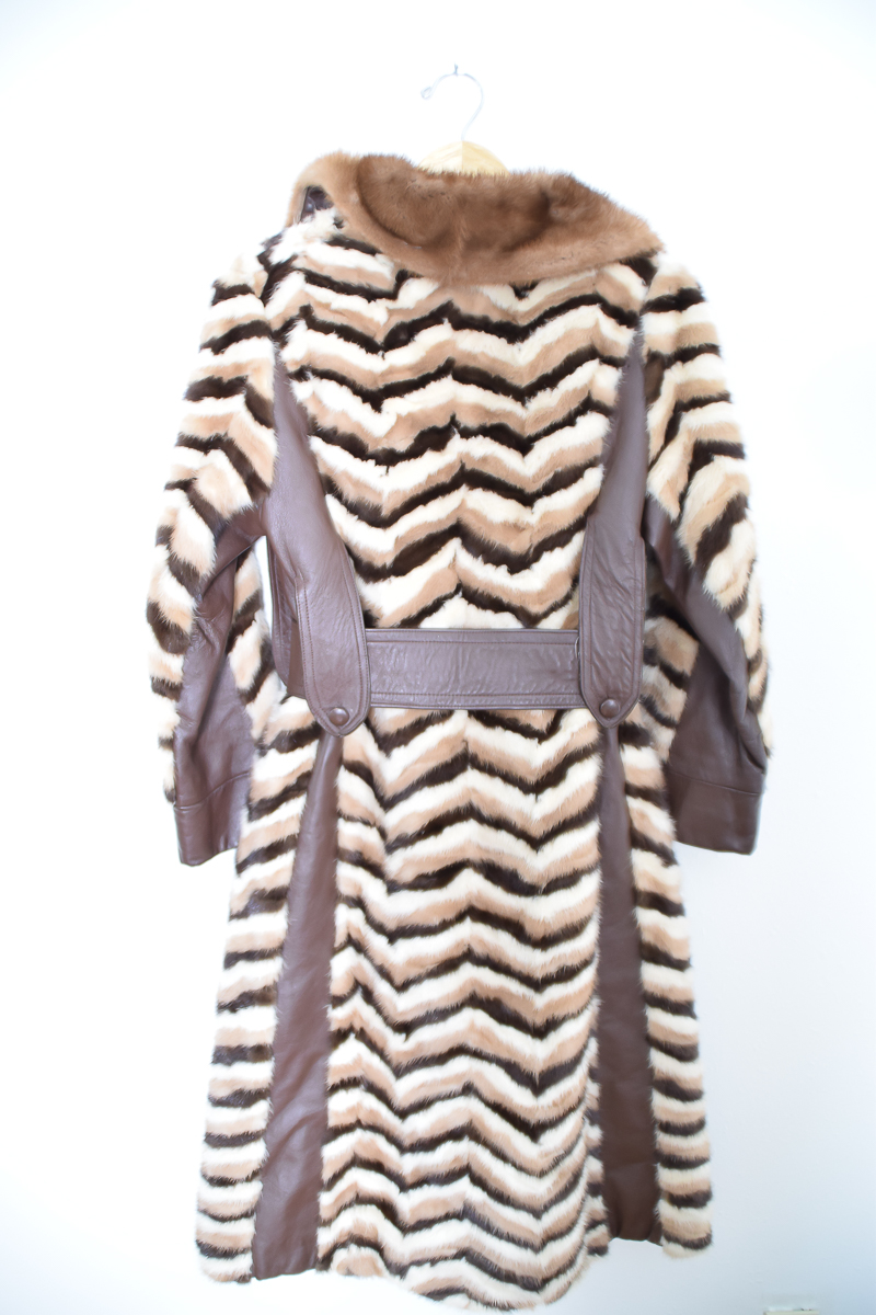 Vintage Donald Brooks Fur Coat