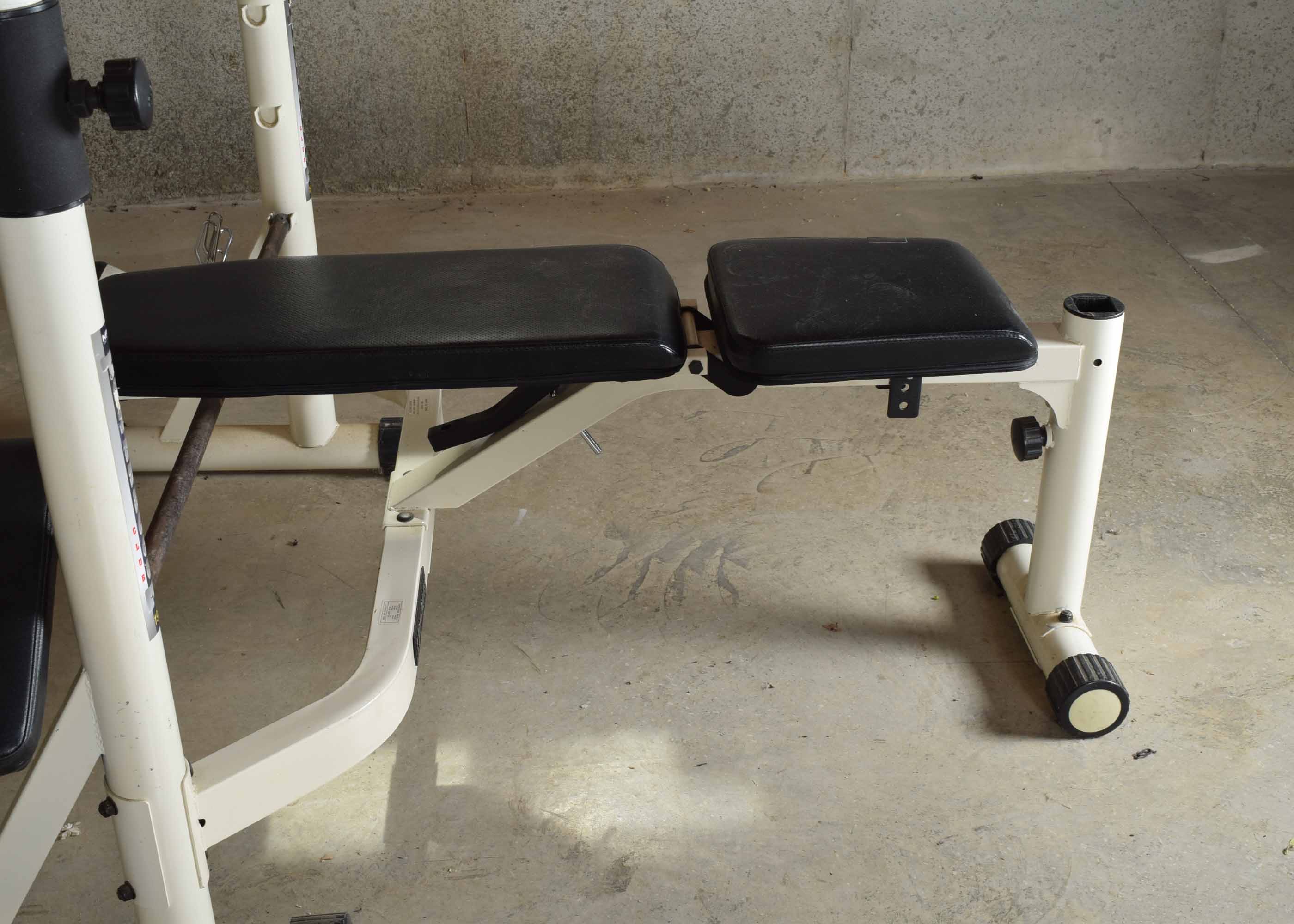 MPEX Powerhouse 1950 Weight Bench System and Accessories