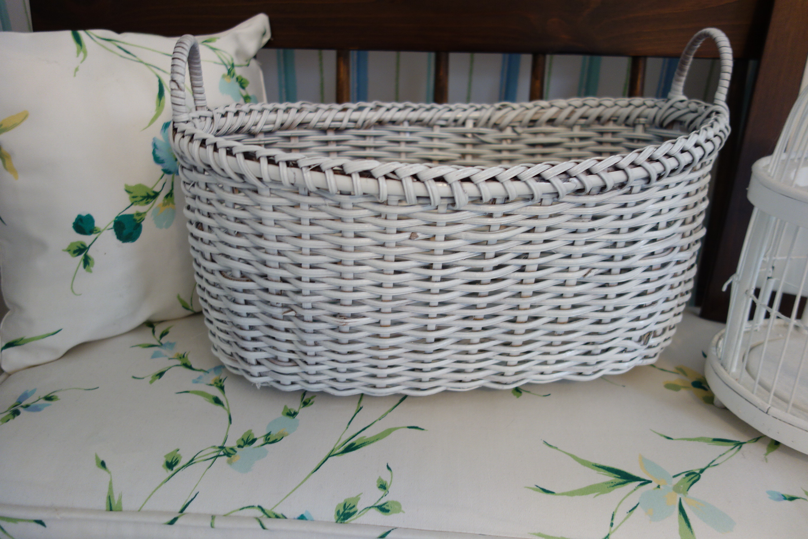 Small Wooden Bench, Framed Guy Coheleach Print and More