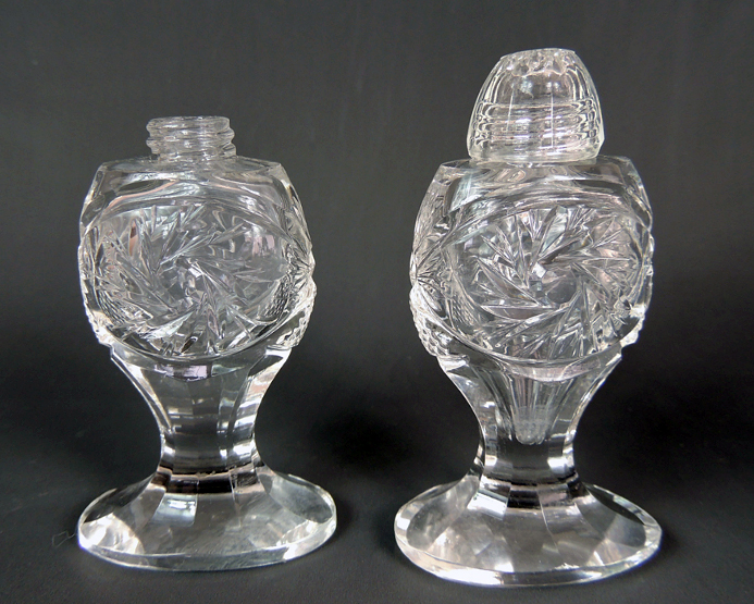 Antique and Vintage Glassware Including Vasoline Glass and Ruby Flash