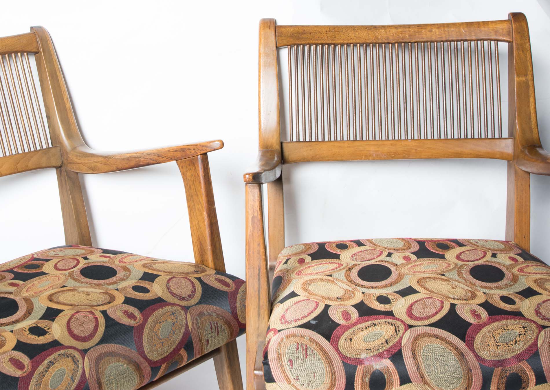 Mid-Century Modern Drexel Dining Table with Six Chairs
