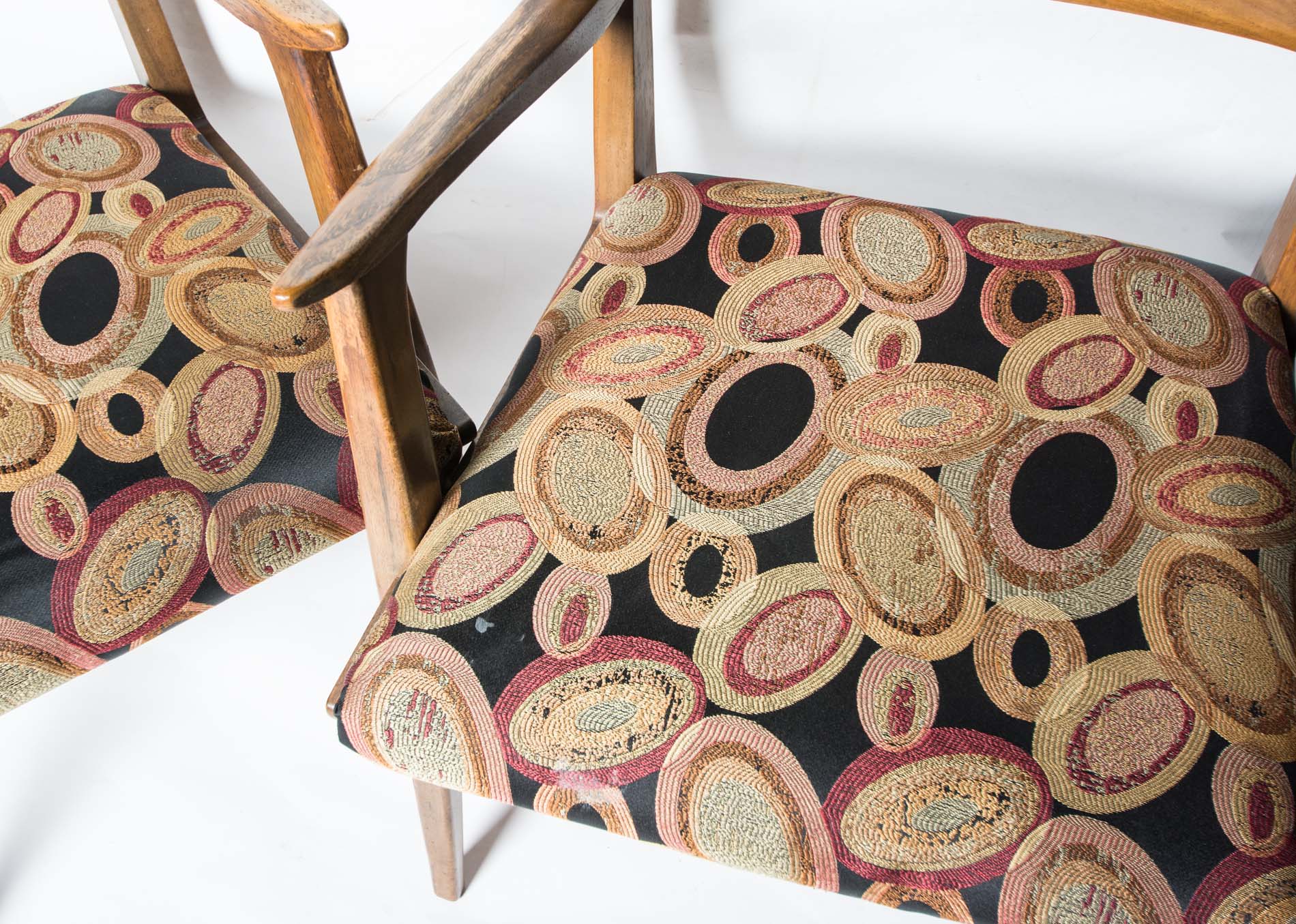 Mid-Century Modern Drexel Dining Table with Six Chairs