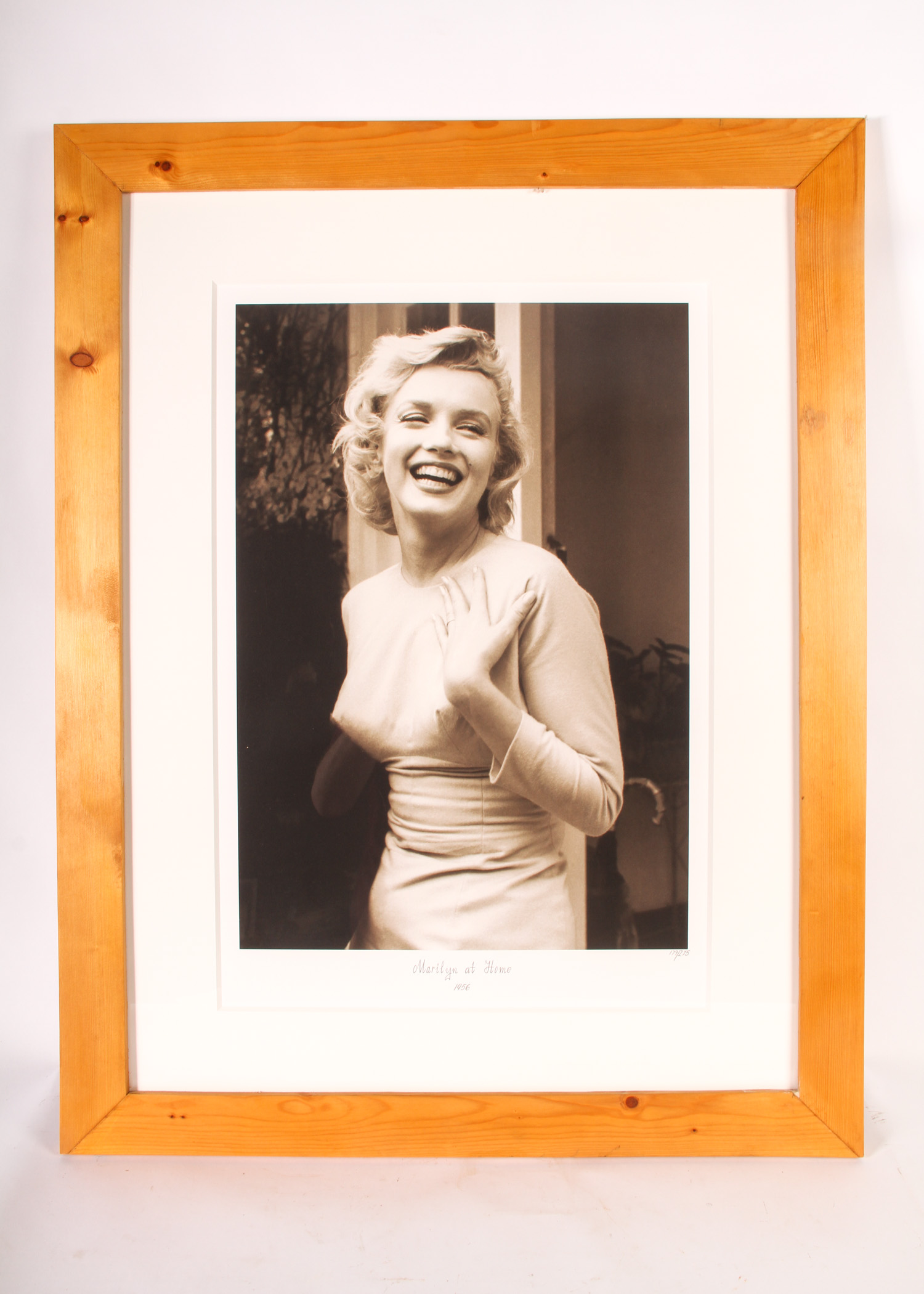Original Fine Art Giclee Print of Marilyn Monroe with COA