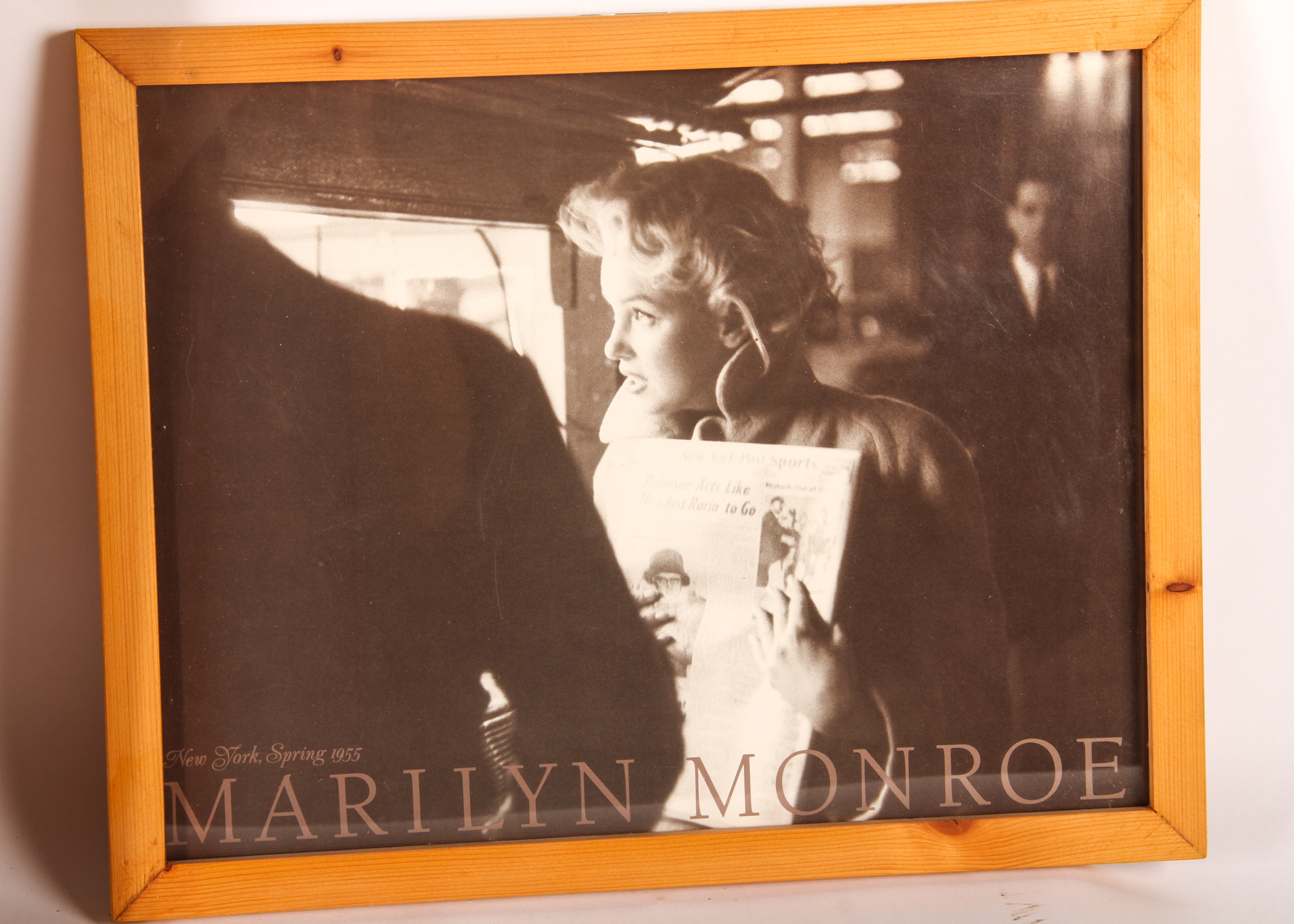 Original Fine Art Giclee Print of Marilyn Monroe with COA