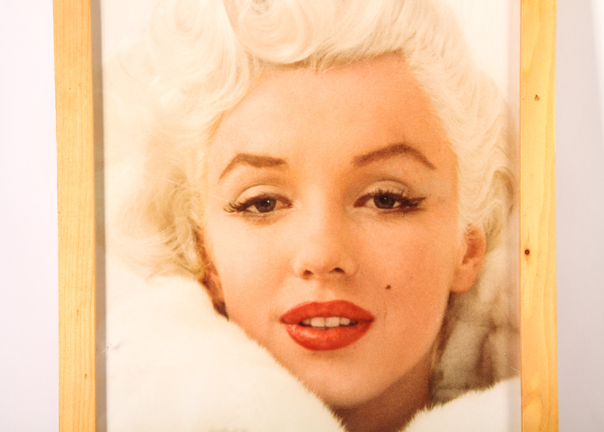 Original Fine Art Giclee Print of Marilyn Monroe with COA
