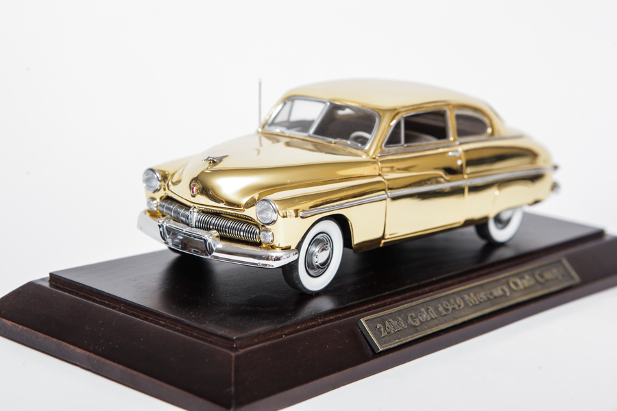 24kt Gold 1949 Mercury Club Coupe