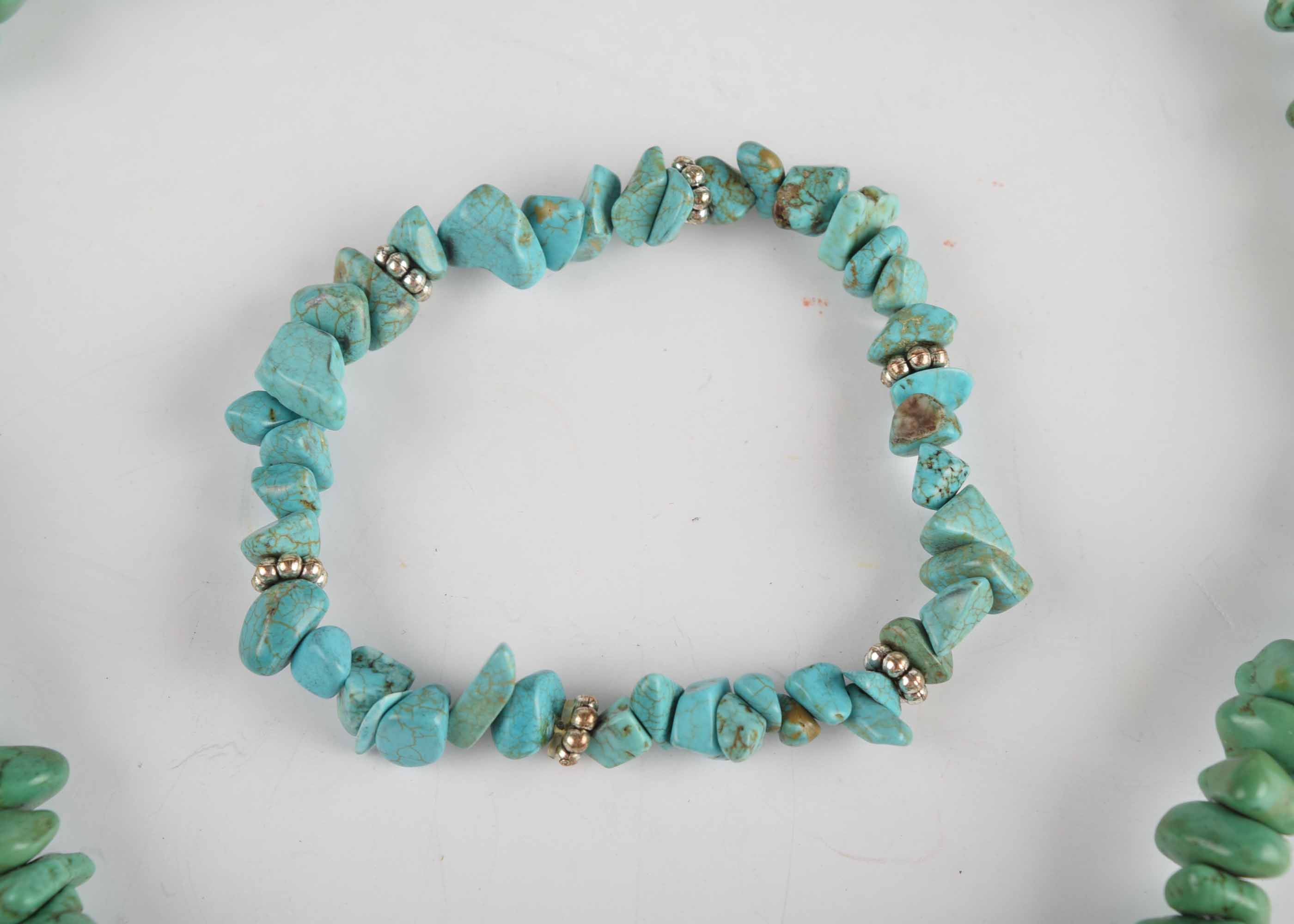 Turquoise Necklace and Bracelet
