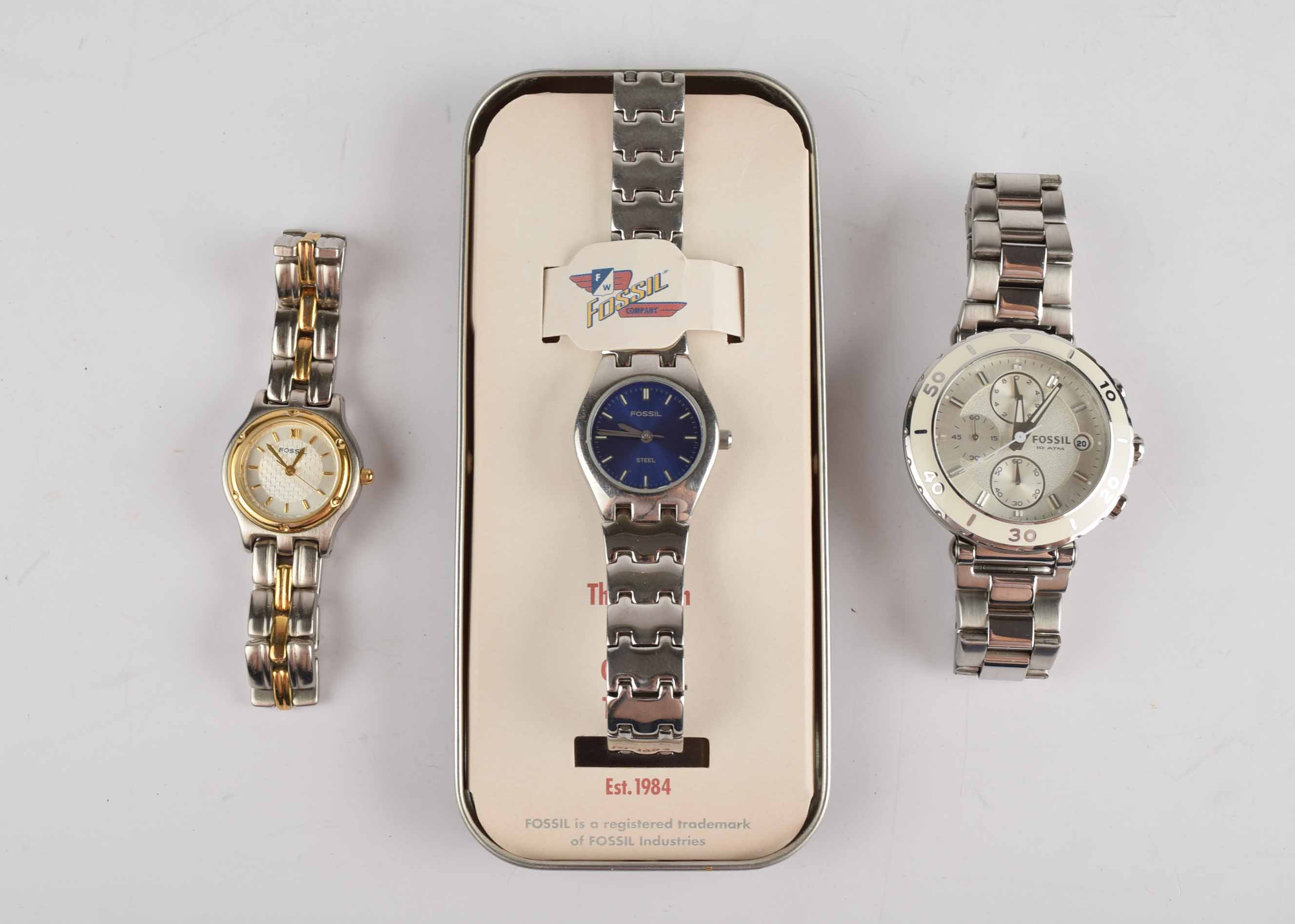 Ladies' Fossil Watch Trio