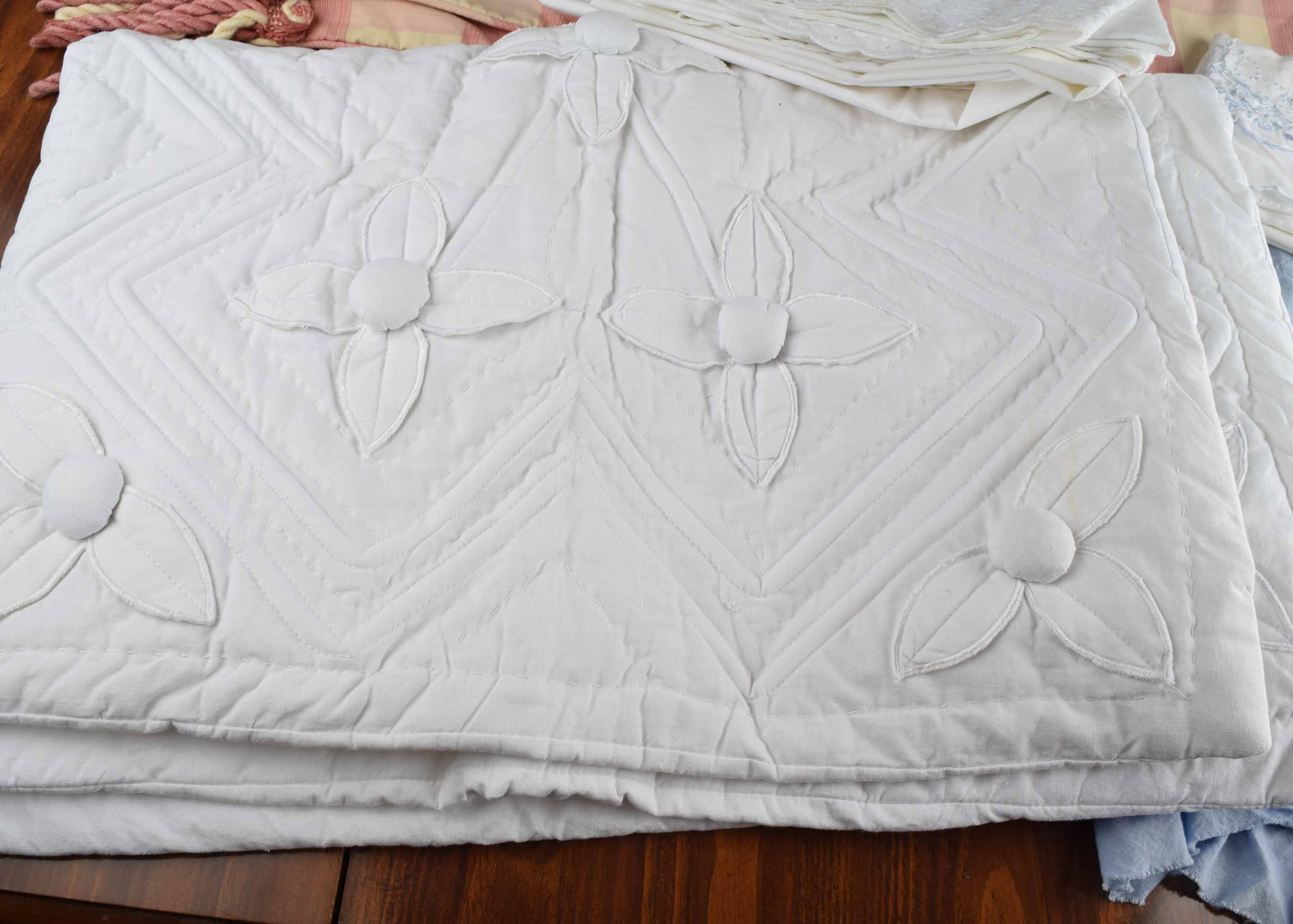 Pillowcases, Shams and Curtain Valance Sets