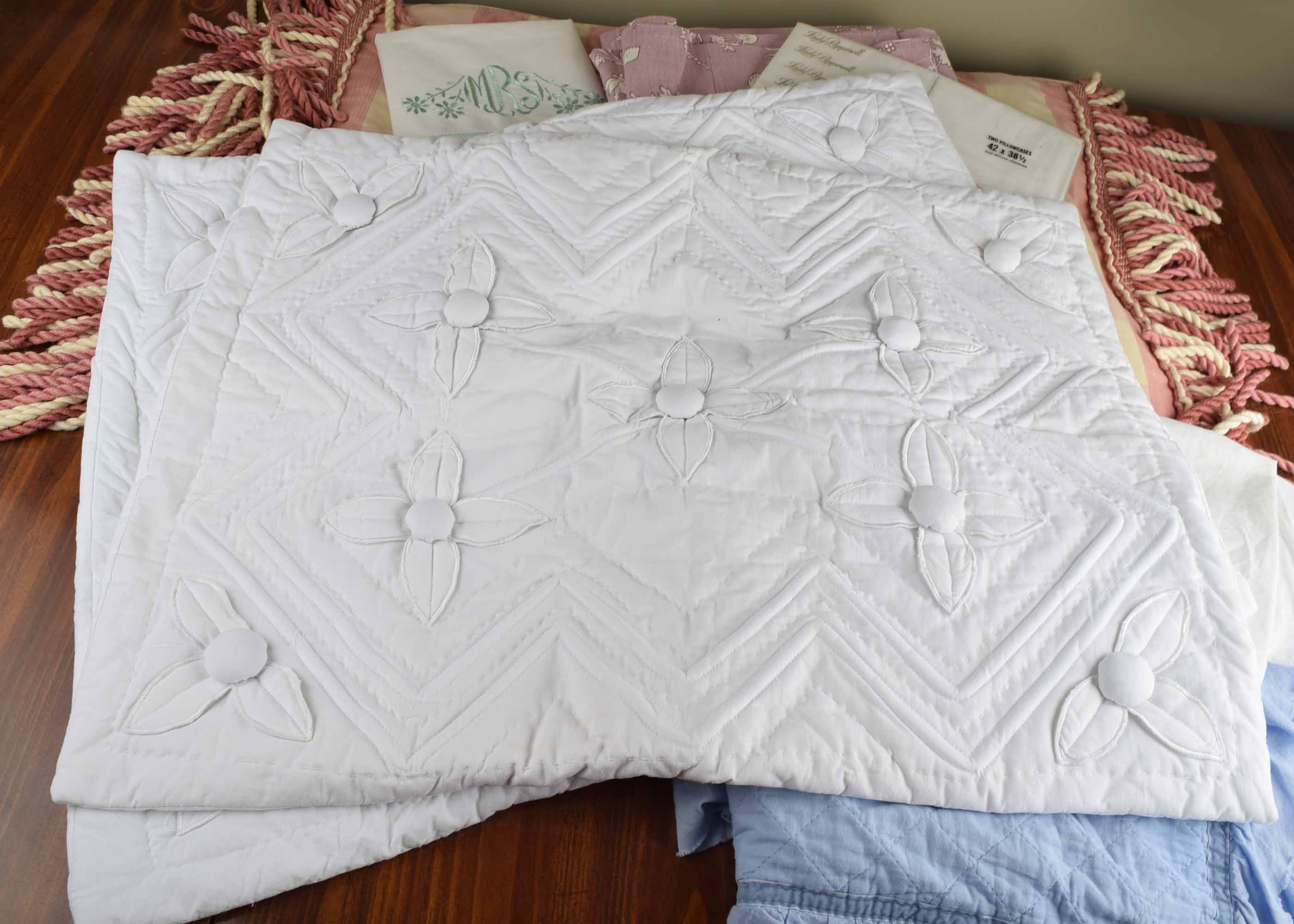 Pillowcases, Shams and Curtain Valance Sets