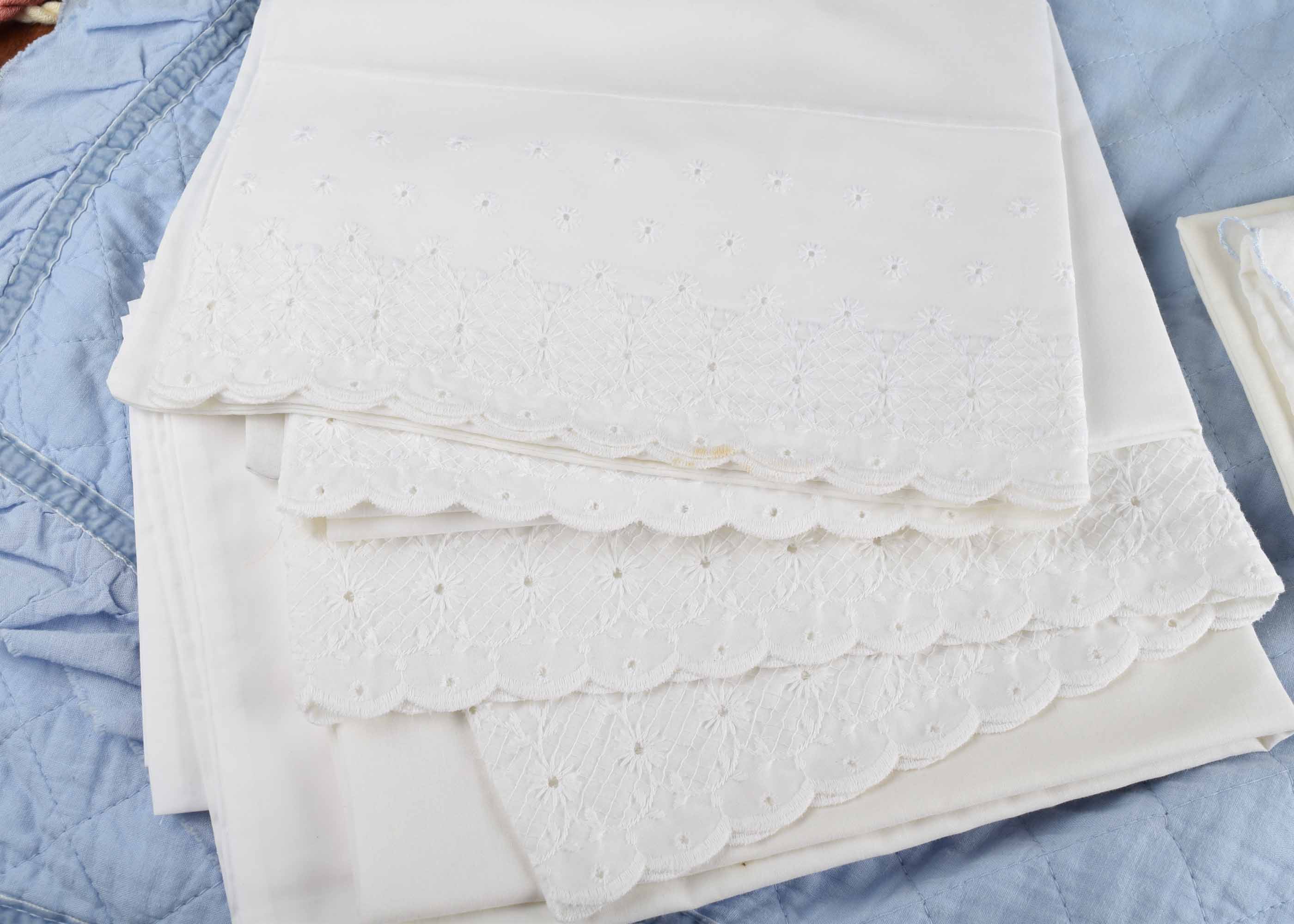 Pillowcases, Shams and Curtain Valance Sets