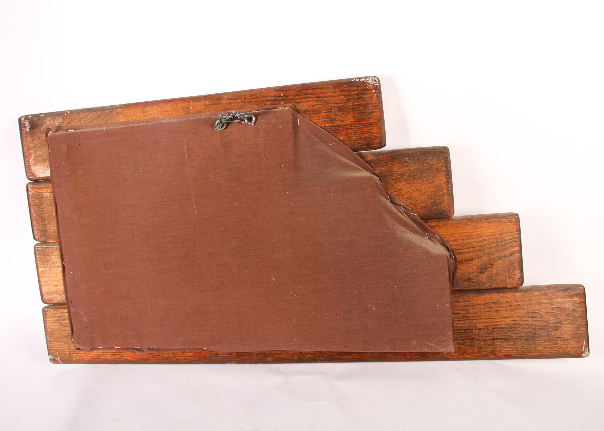 Abstract Hanging Wooden Sculpture