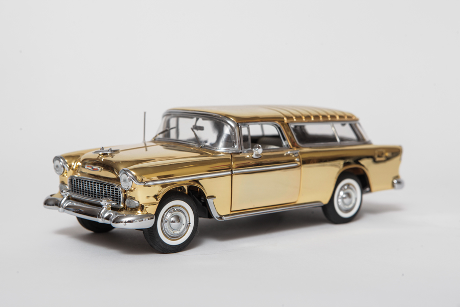 24kt Gold 1955 Chevy Nomad by The Danbury Mint