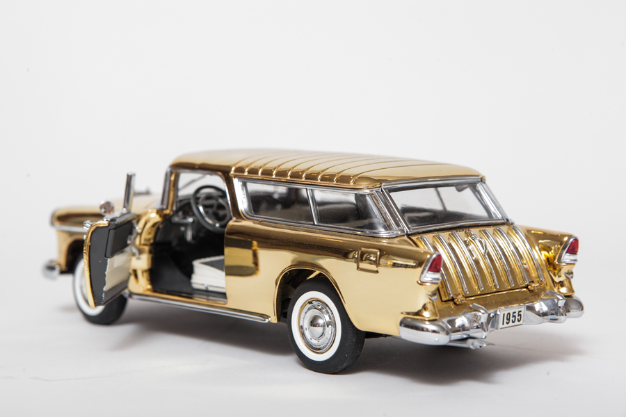 24kt Gold 1955 Chevy Nomad by The Danbury Mint