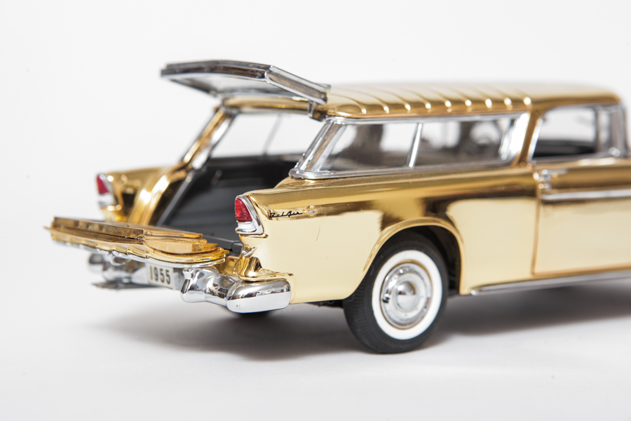 24kt Gold 1955 Chevy Nomad by The Danbury Mint