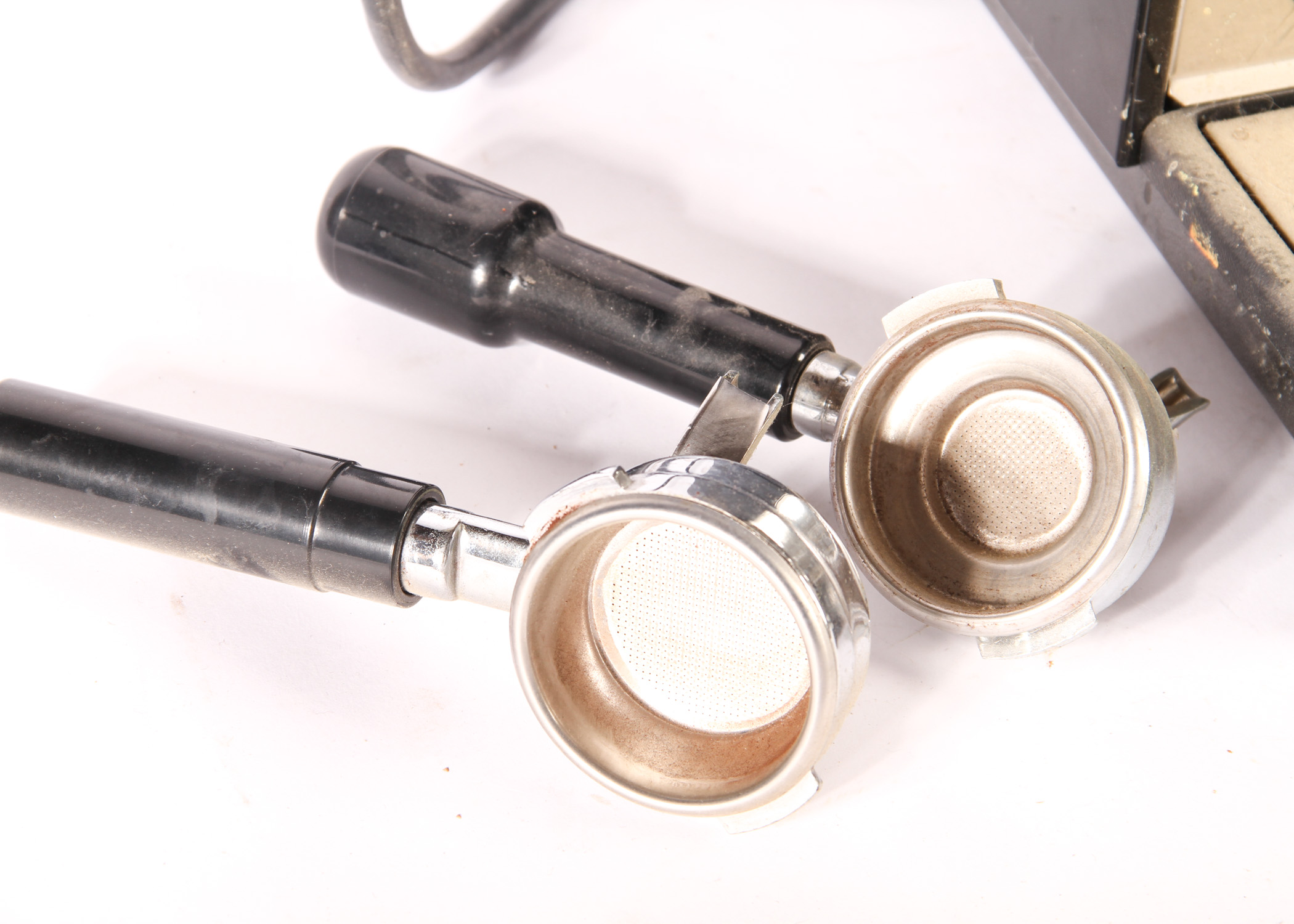 Vintage Pasquini Espresso Machine and Gaggia Coffee Grinder