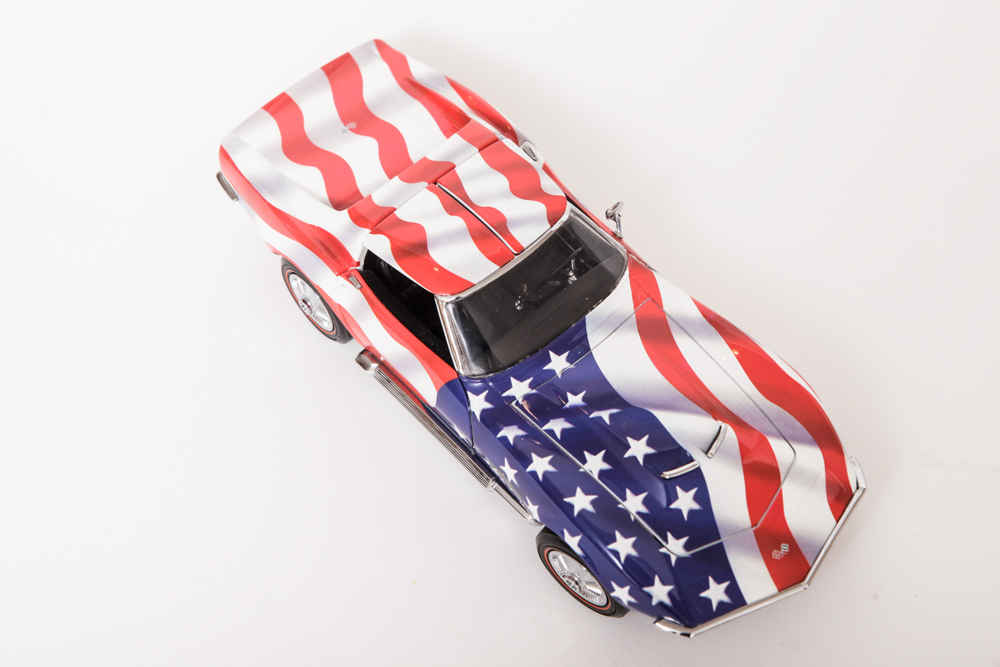 'Stars & Stripes' Corvette Stingray Limited Edition Model