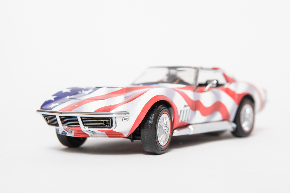 'Stars & Stripes' Corvette Stingray Limited Edition Model