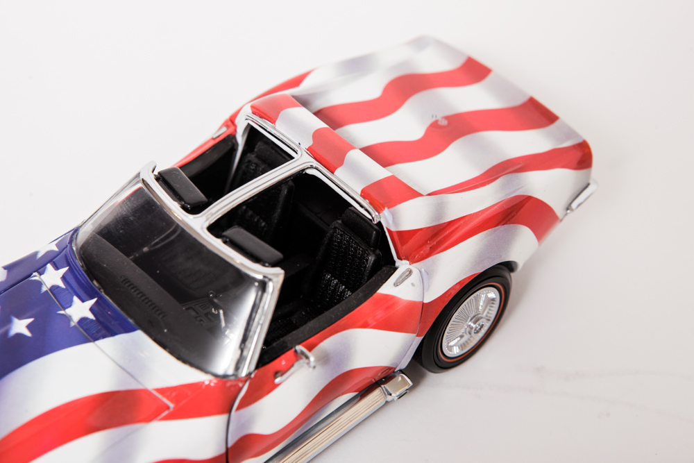 'Stars & Stripes' Corvette Stingray Limited Edition Model