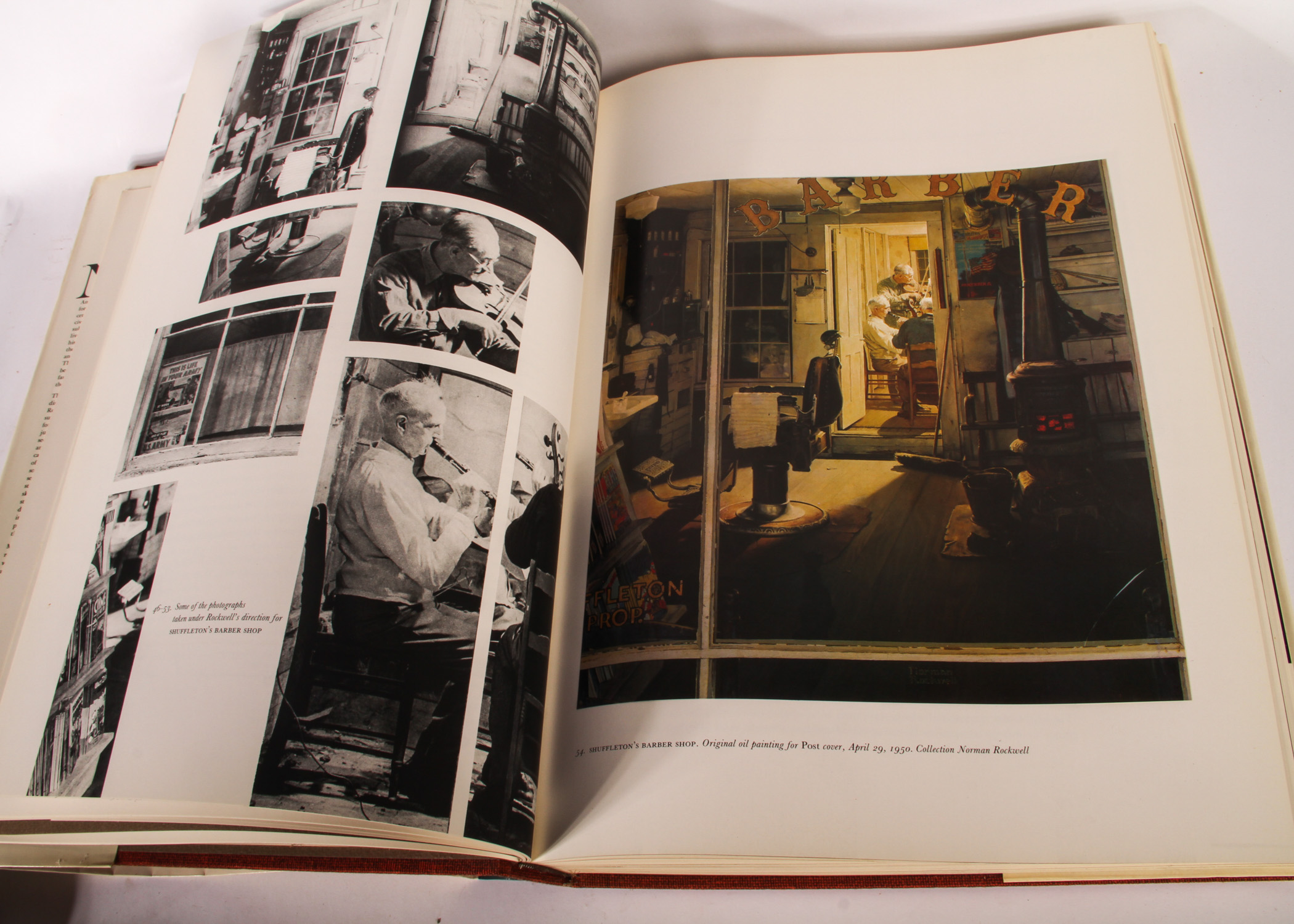 "Norman Rockwell: Artist and Illustrator" Hardcover Book