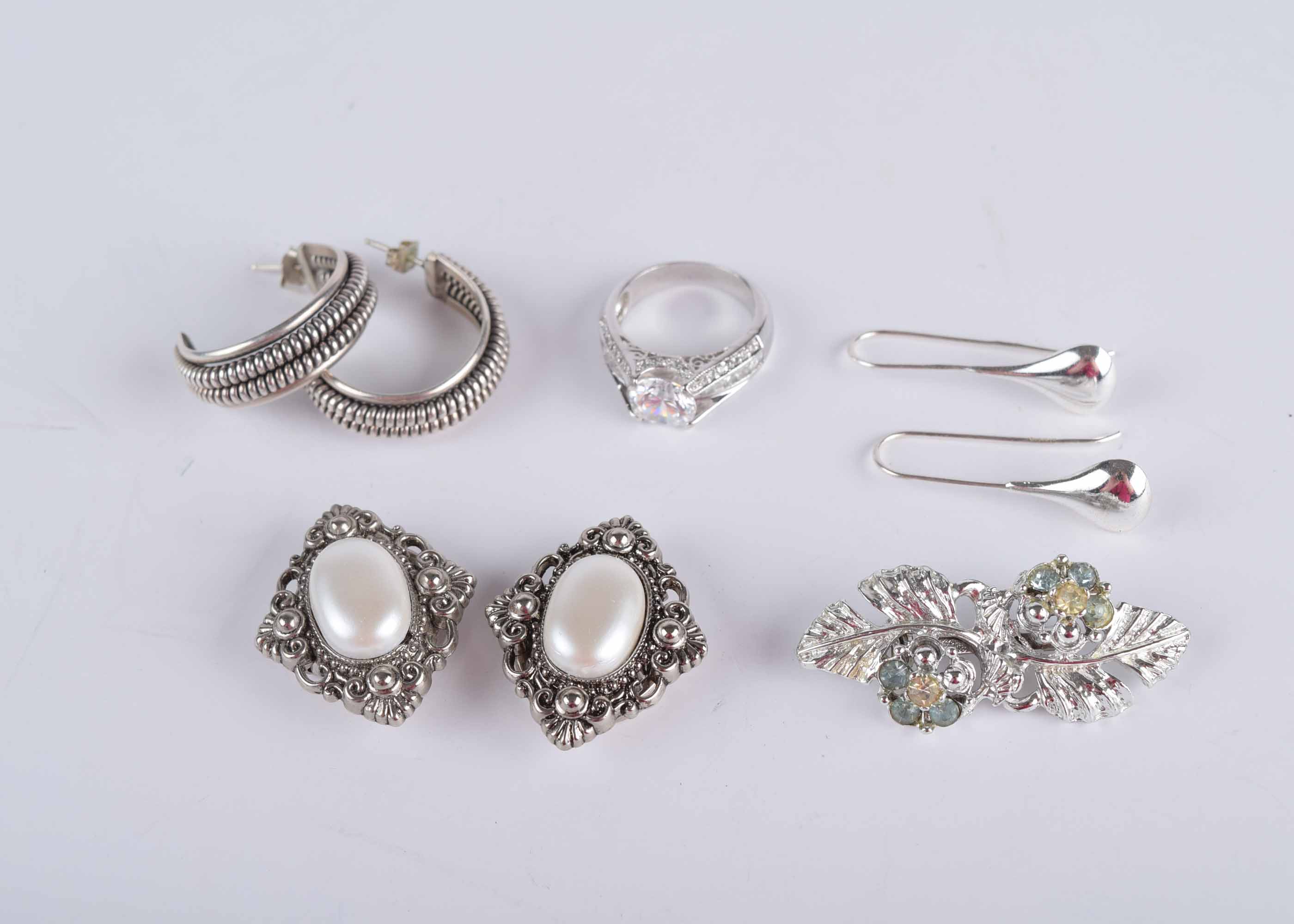 Silver Tone Jewelry Variety