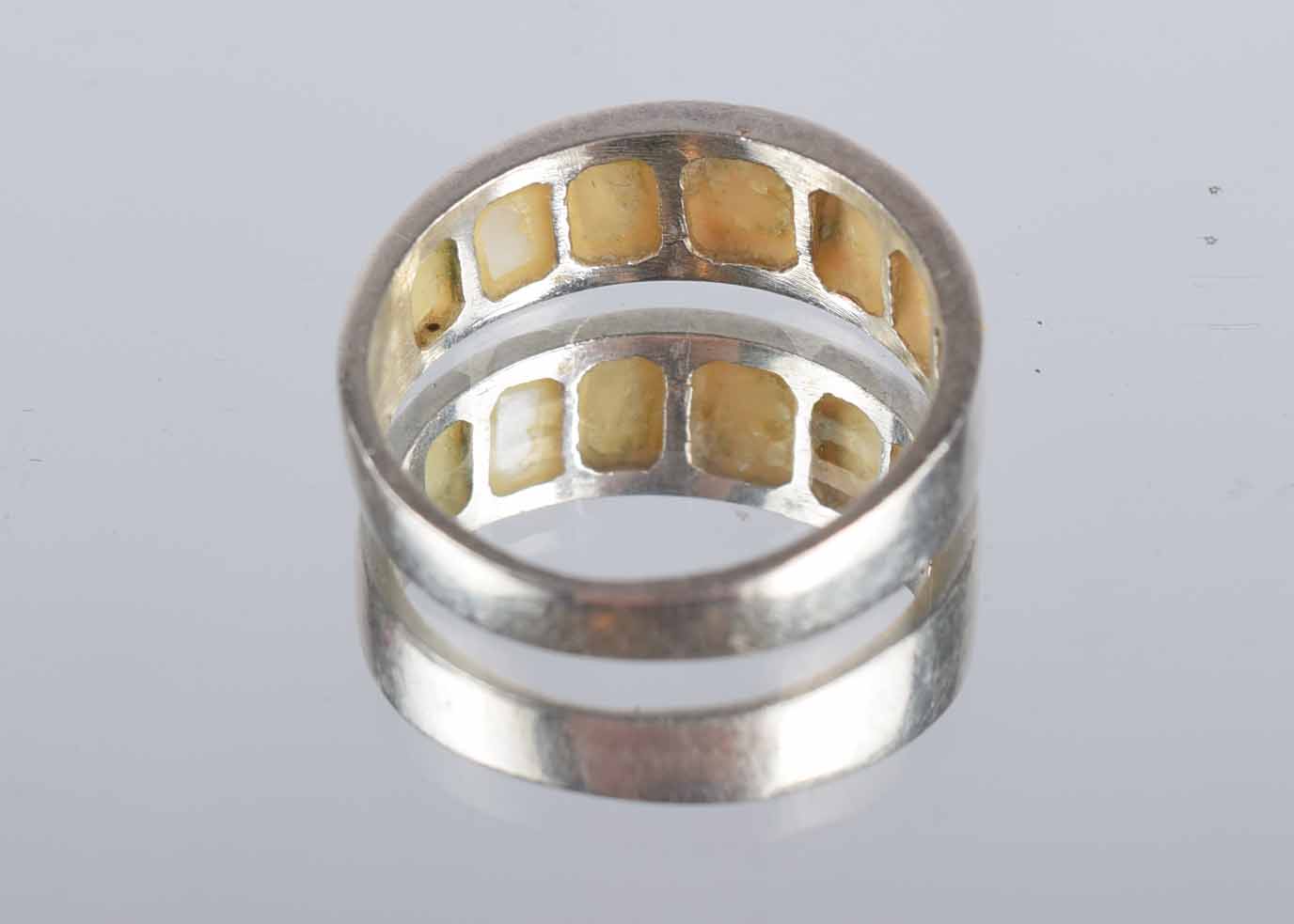 Ladies' Sterling Silver Ring Pair