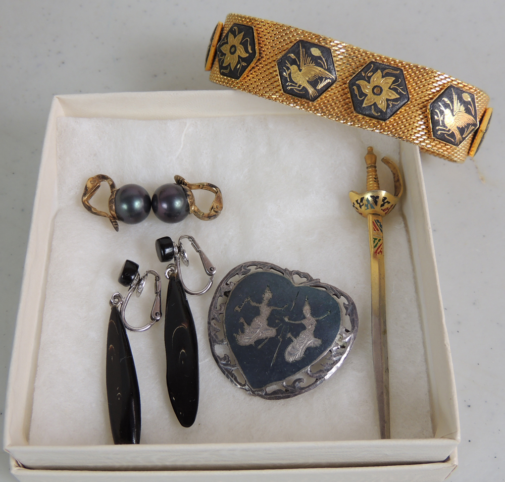 Large Collection of Assorted Costume Jewelry and Accessories
