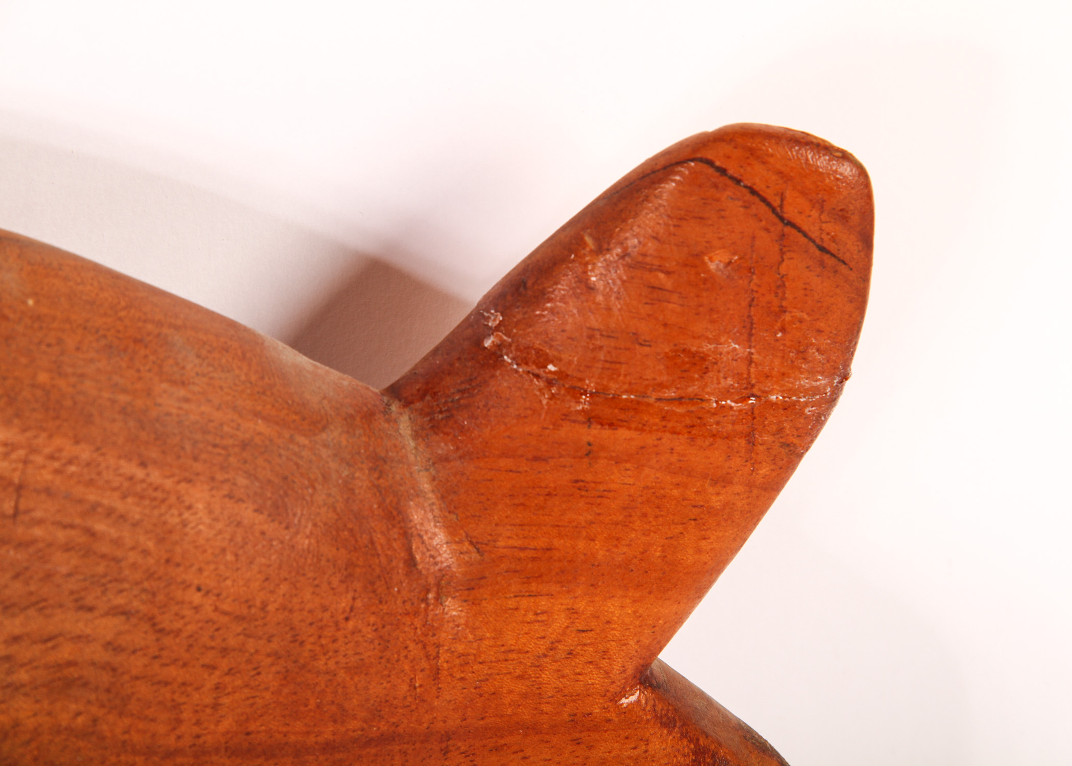 Trio of Wooden Animal Sculptures