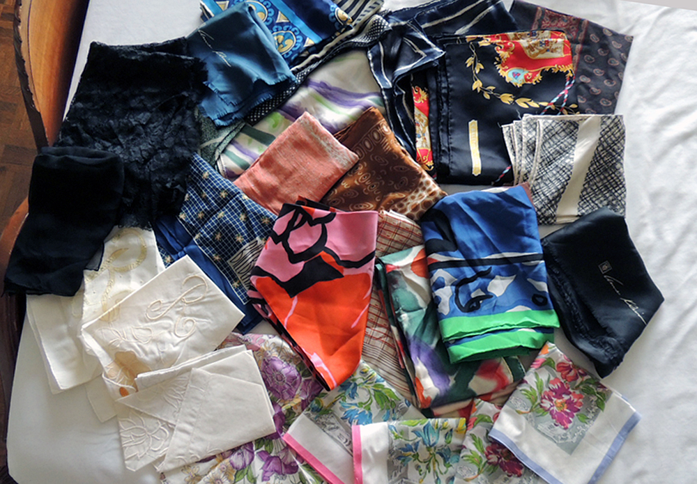 Vintage Scarf Assortment with Carleton Varney