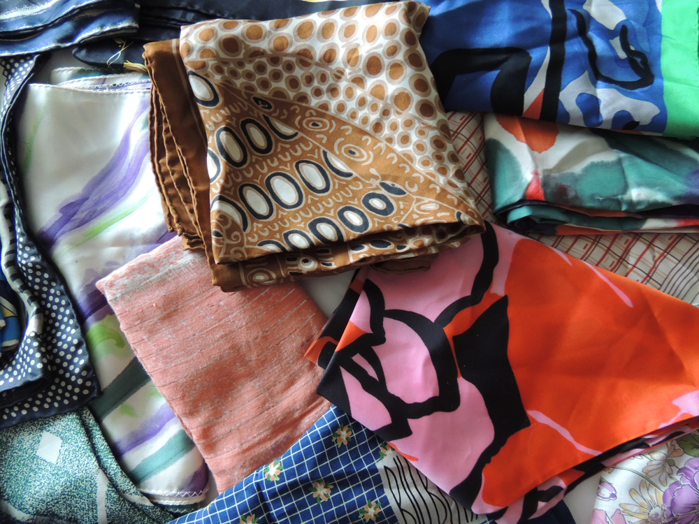 Vintage Scarf Assortment with Carleton Varney