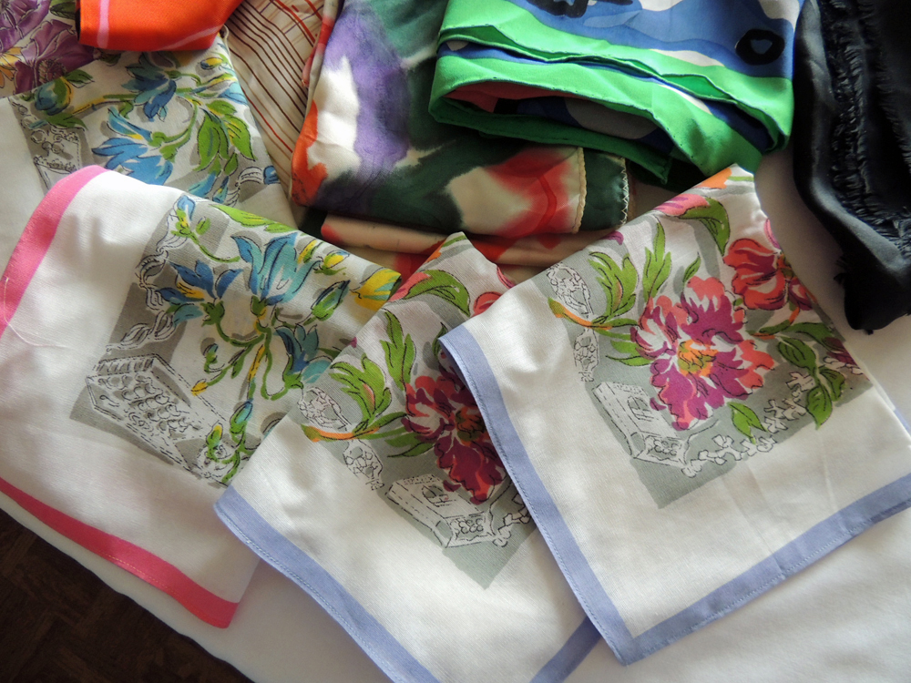 Vintage Scarf Assortment with Carleton Varney