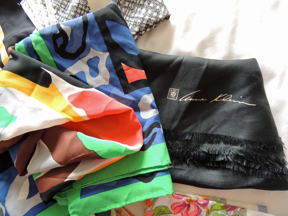 Vintage Scarf Assortment with Carleton Varney