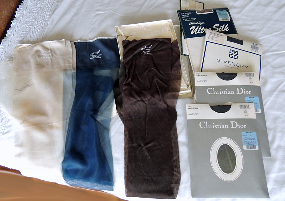 Assorted Vintage Stockings and Hosiery