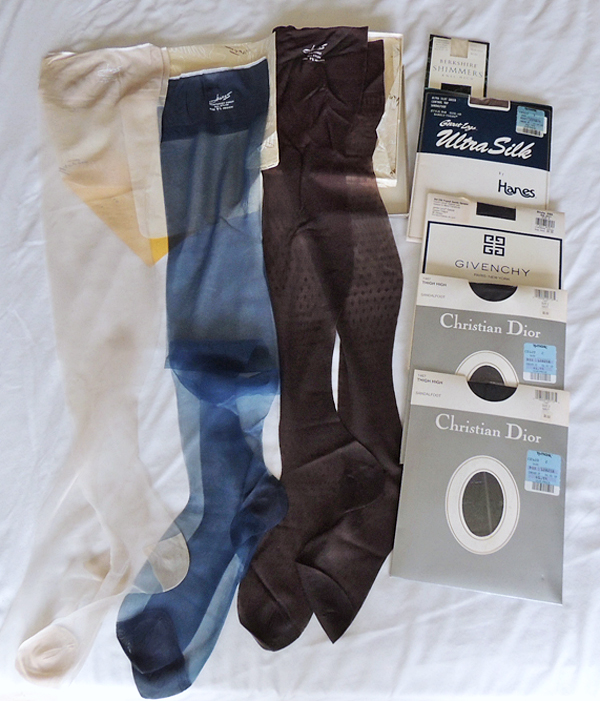 Assorted Vintage Stockings and Hosiery