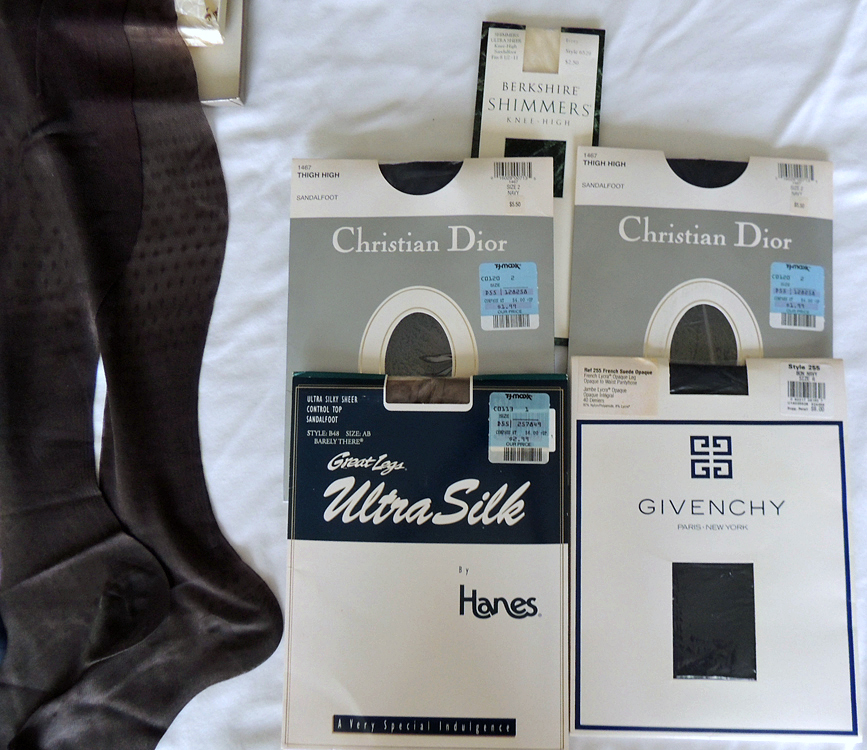 Assorted Vintage Stockings and Hosiery