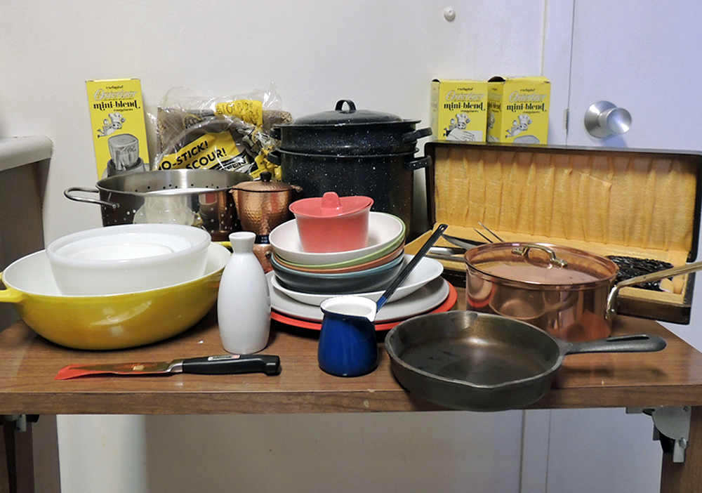 Large Assortment of Vintage Kitchen Items