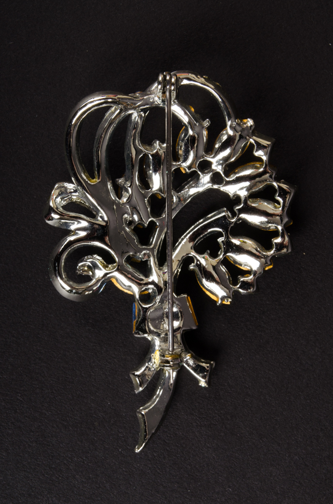 Vintage Brooch and Earring Set