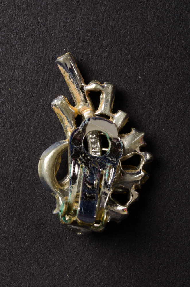 Vintage Brooch and Earring Set