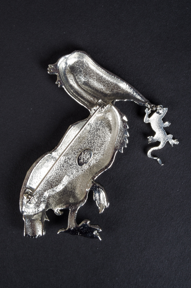 Kirks Folly Pelican Brooch