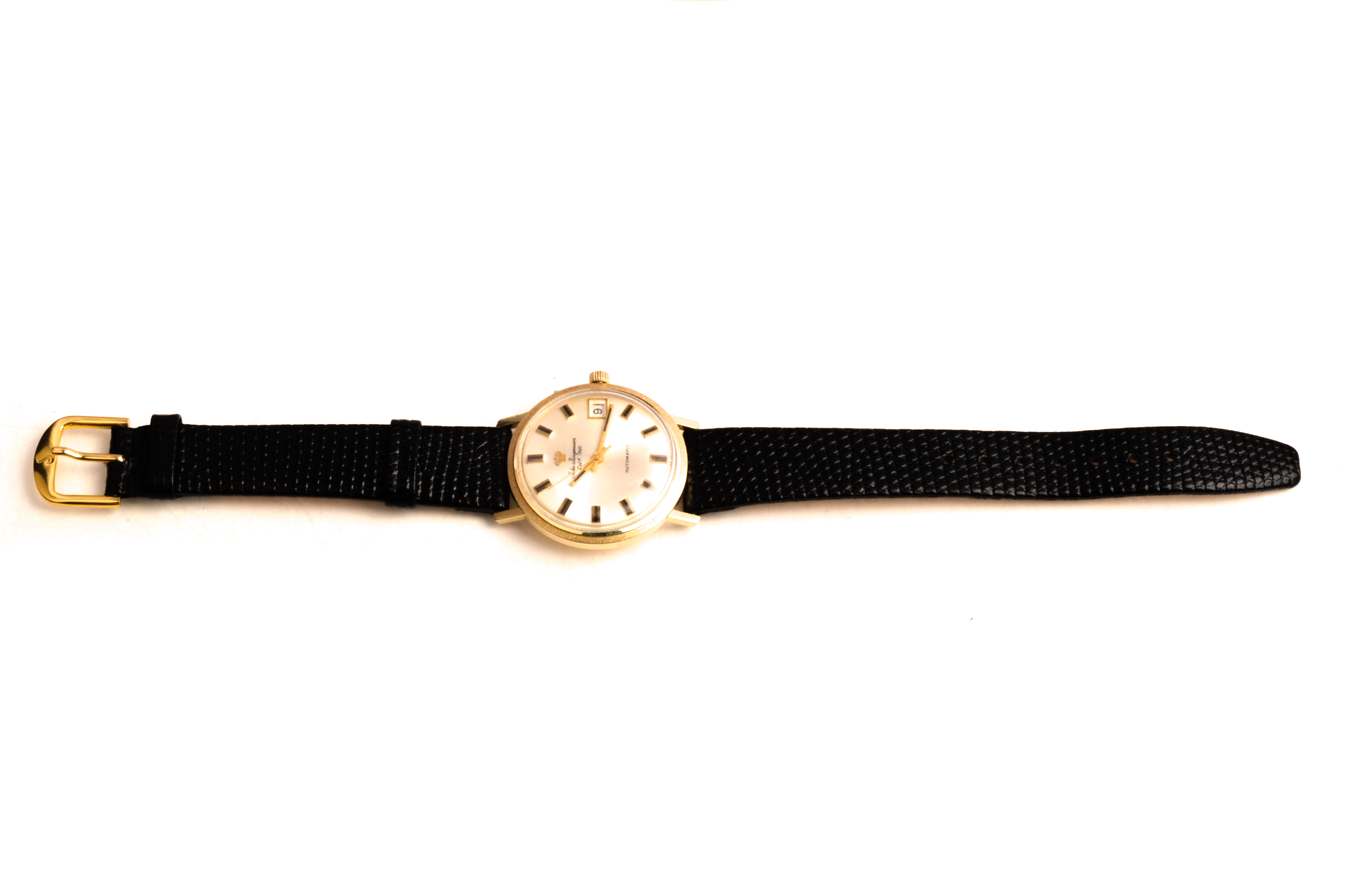 14K Solid Yellow Gold Jules Jurgensen Watch