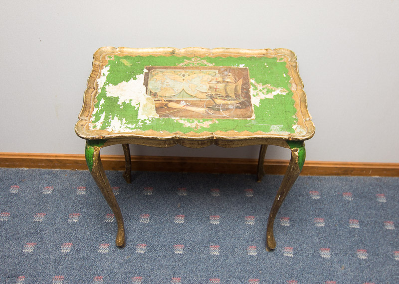 Nautical Theme Nesting Tables